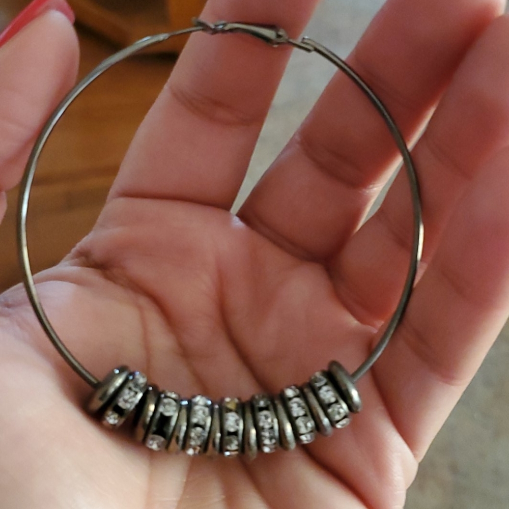 🍇Hoop earrings - Picture 2 of 3